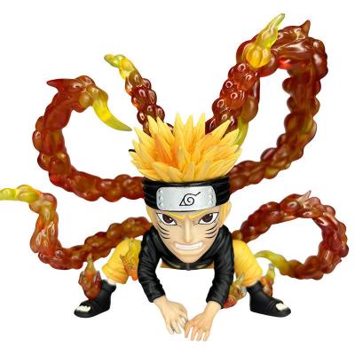 China MODEL TOY Anime Heroes Nine Tailed Fox Game Figurines Interactive Action Figures Toy Dolls for sale