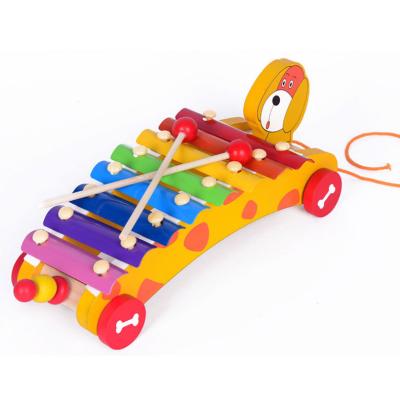 China Wooden Cartoon Animal Puzzle Hammering Pounding Toy for Kids Learning and Hand Playing for sale