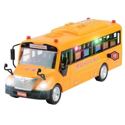 Κίνα Παιδικό σχολείο Babas Toy Car 5 Open Door Bus Ινηρτία με φωτεινή μουσική Παιδική εκπαίδευση προσομοίωση αυτοκίνητο προς πώληση