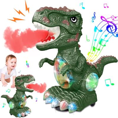 Chine Modèle de décoration jouets de dinosaures brouillard pulvérisation électrique jouets de bébé Dino pour enfants articles à vendre