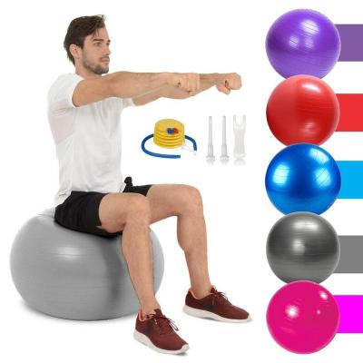 China Swiss Yoga Exercise Super Durable Anti-shatter Fitness Yoga Gym Exercise Ball Chair With Low Price for sale