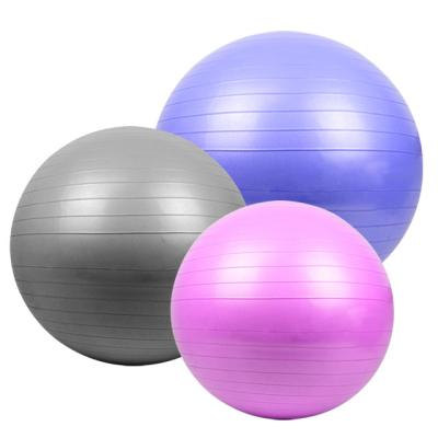 China Extra Thick PVC Exercise Ball (45-85cm) Yoga Ball , Anti-shatter Heavy Duty Stability Ball for sale