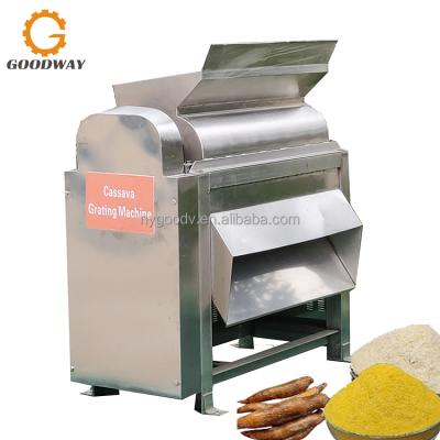 China Commercial Vegetable Processing Plant Cassava Roots Machine Cassava Grater Machine Raw Grating Equipment for sale