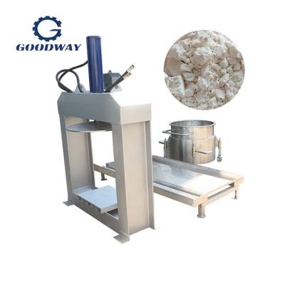 China Cassava Processing Plant Hydraulic Cassava Press Gari Dewatering Machine Gari Hydraulic Press Machine for sale