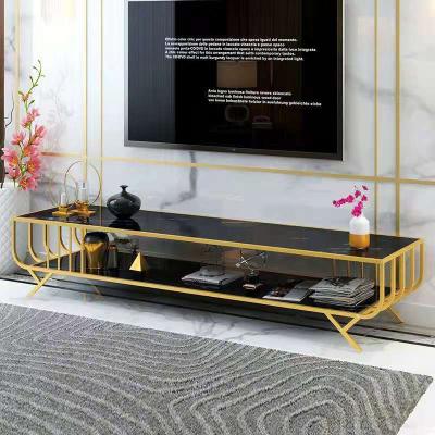 China Modern Living Room TV Cabinet Simple Design Metal Frame TV Cabinet for sale