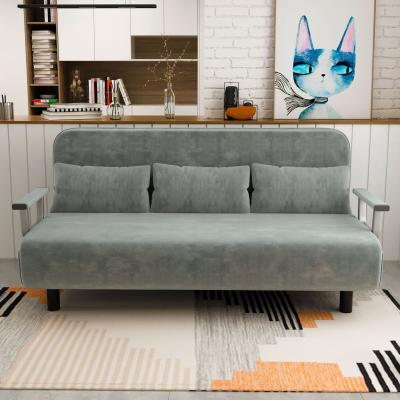 China Foldable Sofa Bed Small Apartment Living Explosive Room Multifunctional Amazon Fabric Sofa for sale