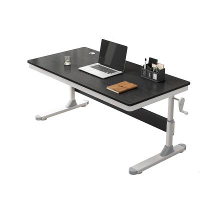 China Adjustable Height(Height)Adjustable Modern Computer Desk Lift Desk Table With Knob for sale