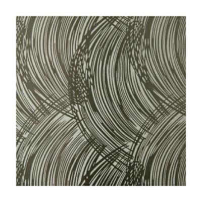 China Decoration and fabrication etched stainless steel sheets with curved pattern for sale