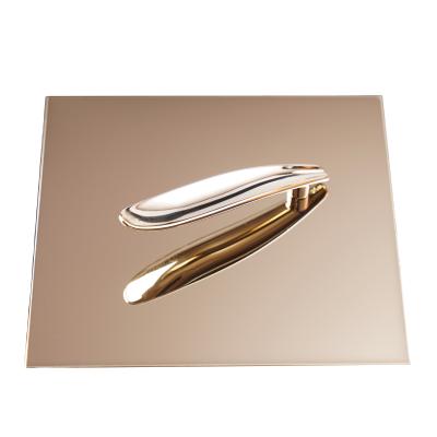 China Factory supply 304 mirror PVD champagne gold 4x8 stainless steel direct manufacture and decoration for for ceiling decoration for sale