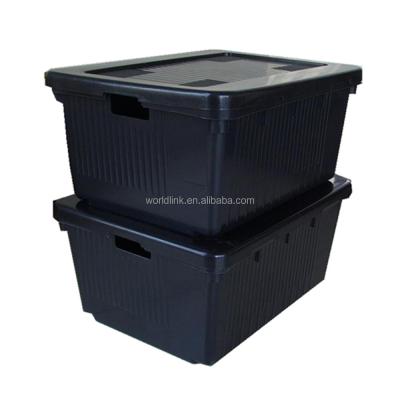 China Quality Recyclable Super Durable Transport Tool Storage PP Solid Plastic Box for sale