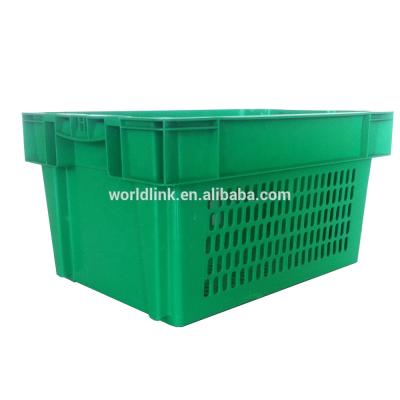 China New Design Sustainable Plastic Food Grade Storage Basket for sale