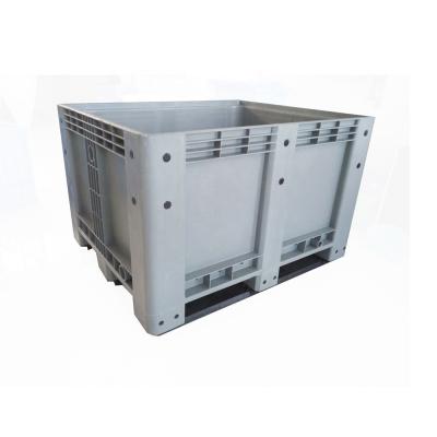 China Eco-friendly Heavy Duty Transport Plastic Solid Pallet Box for sale