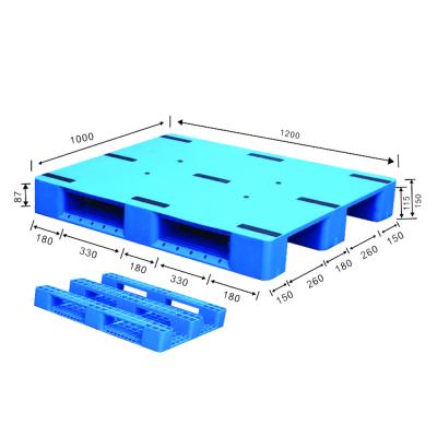 China Single Face 3 Runner Platform Forklift Pallets Eco - Friendly for sale