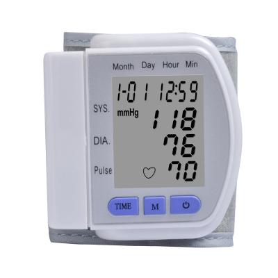 China Metal Wrist Digital Heart Rate Monitor High Quality Home and Hospital Free Sample Smart Digital Wrist Blood Pressure Monitor for sale