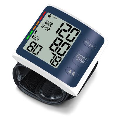 China 2022 Metal Hot SellingBlood Pressure Monitor Tools For Elder Digital Wrist Bp Monitor for sale