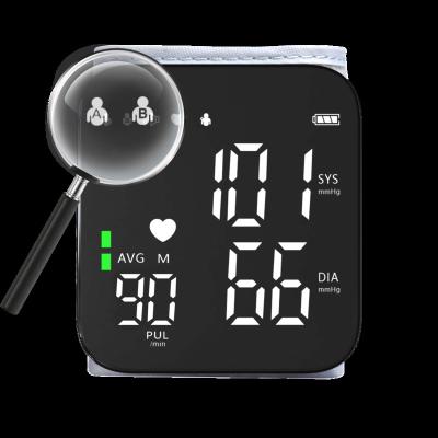 China Hot Sale Metal Greetmed Digital Wrist Blood Pressure Monitor Electric Wireless Automatic Wrist BP Machine for sale