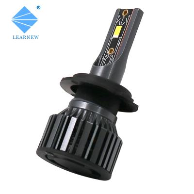 China Newest Aviation Aluminum Alloy F7 H4 Led Headlight 16000lm H4 H7 H8 H11 9005 9006 9012 Led Headlights F7 H4 H13 9004 9007 Led Fog Head Bulbs for sale