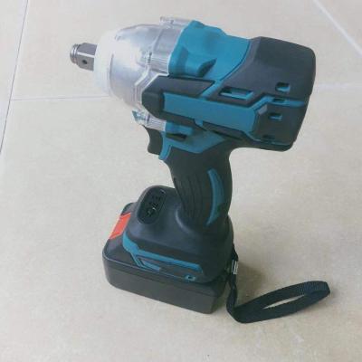 China Screw On Cars 21V Cordless Wrench Lithium Brushless High Impact Cars High Torque Tires for sale