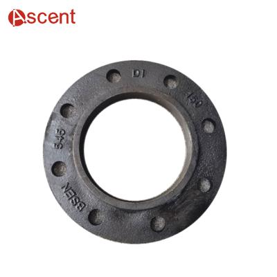 China Empty Flange EN545 EN598 ISO2531 EN1092-2 DI Ductile Iron Flange With Center Thread DN50-DN2600 for sale