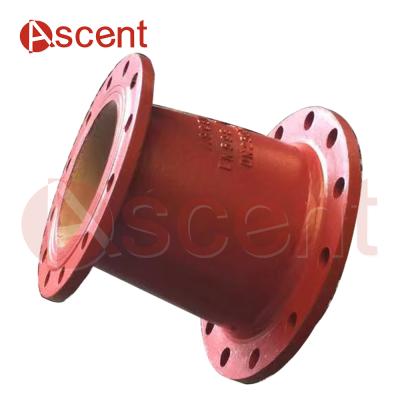 China Water Supply Project EN545 EN598 ISO2531 DI DUCTILE IRON DOUBLE FLANGE CONCENTRIC TAPER DN50-DN2600 for sale