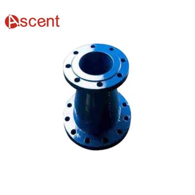 China Ductile Iron EN545 EN598 ISO2531 DOUBLE FLANGE PIPE DI DUCTILE IRON MOLDED ON FLANGE for sale