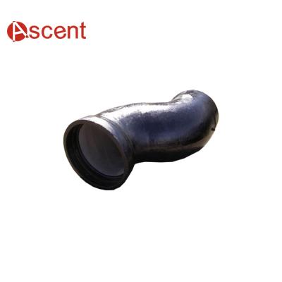 China DI EN12824 Double Socket Bend 22.5/45/90 Degree Pipe Fitting For PVC for sale