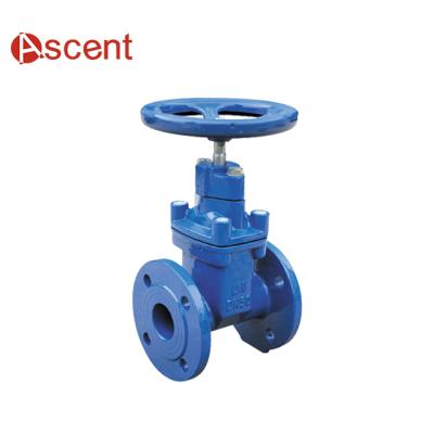 China AWWA C515 C509 DI Ductile Iron Stem RS Seat Flange Water Clear or Medium Rise Resilient Gate Valve for sale