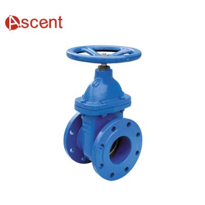 China BS5163 A/B DI Ductile Iron Stem NRS Seat Falnge Water Clear Or Water Medium Non-Rising Metallic Gate Valve With Handwheel for sale