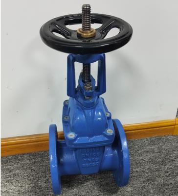 China Water OUTSIDE RESILIENT GATE VALVE FLANGE HANDLEBAR SCREW & YOKE OS&Y SEAT DI DUCTILE IRON DIN3352-F4 F5 DN80-DN1200 for sale