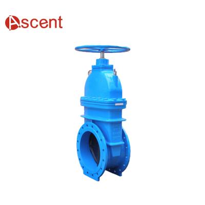 China CLEAR WATER OR NON-RISING WATER LIKE BACK RESILIENT NRS SEAT DI DUCTILE IRON FLANGE GATE VALVE DIN3352-F4 F5 DN80-DN1200 for sale