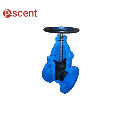 China Water OUTSIDE SCREW & YOKE FLANGE RESILIENT GATE VALVE OS&Y SEAT DI DUCTILE IRON DIN3352-F4 F5 DN80-DN1200 for sale