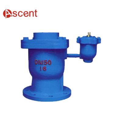 China DN150 PN16 General Ductile Iron Damping Type Air Valve With Floating Ball for sale