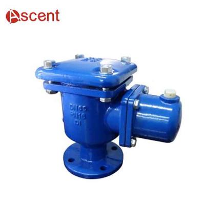 China General PN16/PN25 GGG50 Ductile Iron Air Release Valve Manual Double Orifice Air Valve for sale