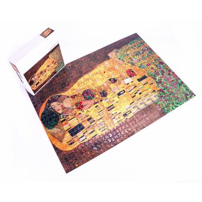 China Cartoon Toy Wholesale Several Types 1000 Piece Color Jigsaw Puzzle For Adult Pieces for sale