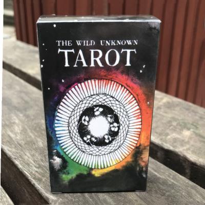 China Entertainment Popular New Design Printed Tarot Deck Tarot Card Paper Custom Printing With Cardboard Box for sale