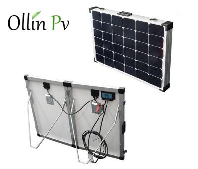 China painéis solares dobráveis solares exteriores de 120W 200W, painéis solares de dobramento portáteis para acampar à venda