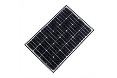 China 40 Watt schwarzer Solar-MONOPV täfelt hohes Beförderungs-niedriges Eisen-ausgeglichenen Glasdeckel zu verkaufen