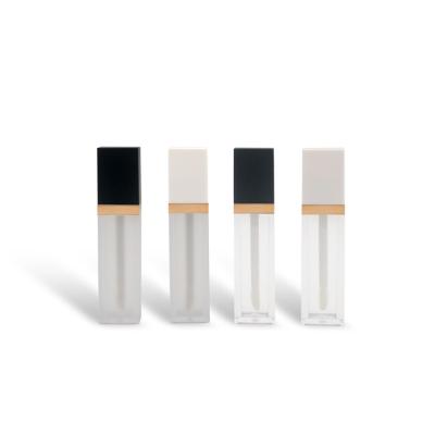 China Factory wholesale cosmetic make your own brand flat slim lipstick tubes custom empty lipstick tube for cosmetic packaging for sale