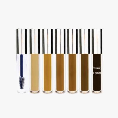 China 50pcs Vegan Logo Waterproof Eyebrow Gel Natural Waterproof Brow Wax Eyebrow Custom Tint for sale