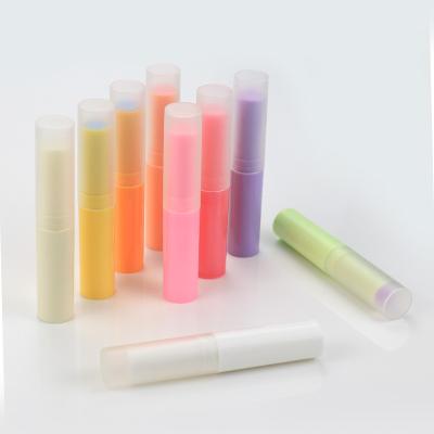 China Free sample vegan lip balm waterproof wholesale organic clear lip balm fruity lip care private label for sale