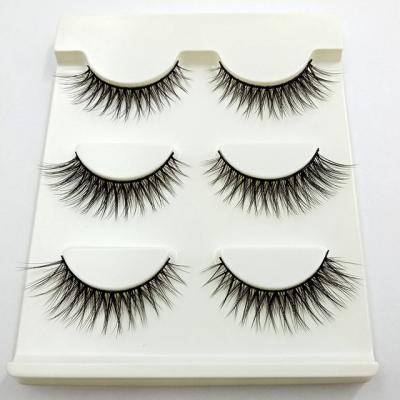 China Thick 3d Eyelash Extensions Long And Realistic Natural Stereo False Eyelashes Wholesale 3D Eyelashes for sale