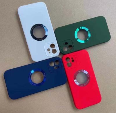 China 2021 New Silicon Anti-fall Phone Case Phone Cover Device With Lens For Iphone for sale