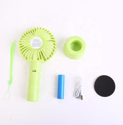 China With Build In Mini 3W Bluetooth Speaker AAA Battery Charging Portable Electric Hand USB Rechargeable Fans for sale