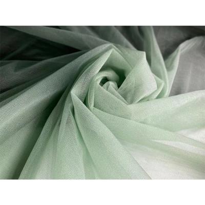 China Breathable Degradation Resistance Curtain Fabric Chemical Textile Pleated Tulle Fabric for sale