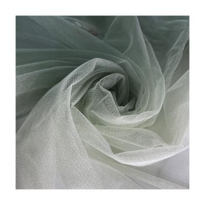 China SILVER YARN Shrink-resistant Polyester Soft Tulle Fabric For Crafts Halloween / Christmas Costumes BTY / for sale