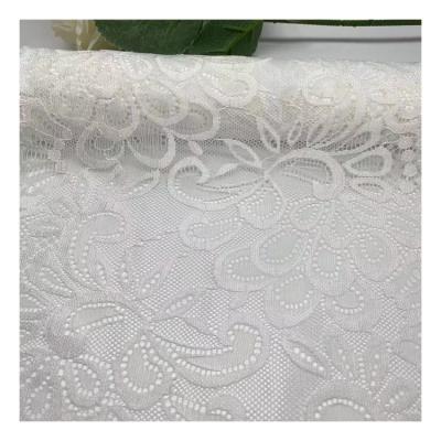 China High Sustainable Sheer Lace Trimmings Grade For Knitting Butterfly Lace Fabric for sale