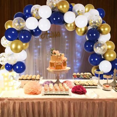 China Gift Packing Amazon Balloon Costume Birthday Bar Wedding Party Decoration Best Sale Blue Arch for sale