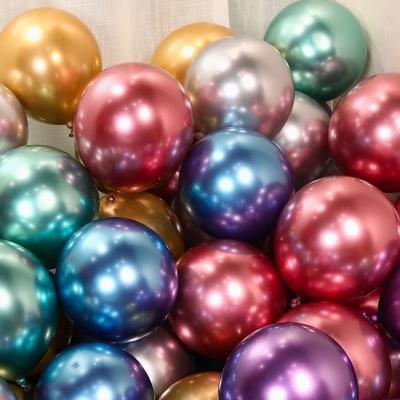 China Gift Toy Wholesale 10 Inch 2.8g Latex Balloon Toy Balloon Party Birthday Wedding Decoration Metallic Balloon for sale