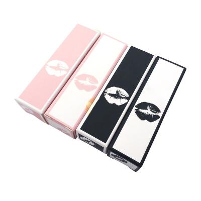 China Recyclable Cosmetics Lipstick Lip Gloss Lip Gloss Boxes Packaging Paper Box For Lip Gloss for sale