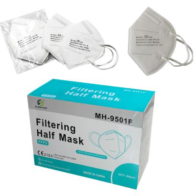 China Wholesale Price FFP2 Factory Sale Disposable High Quality Adult CE FFP2 Daily Civilian Hot Mask Face Covering Disposable ffp2 for sale